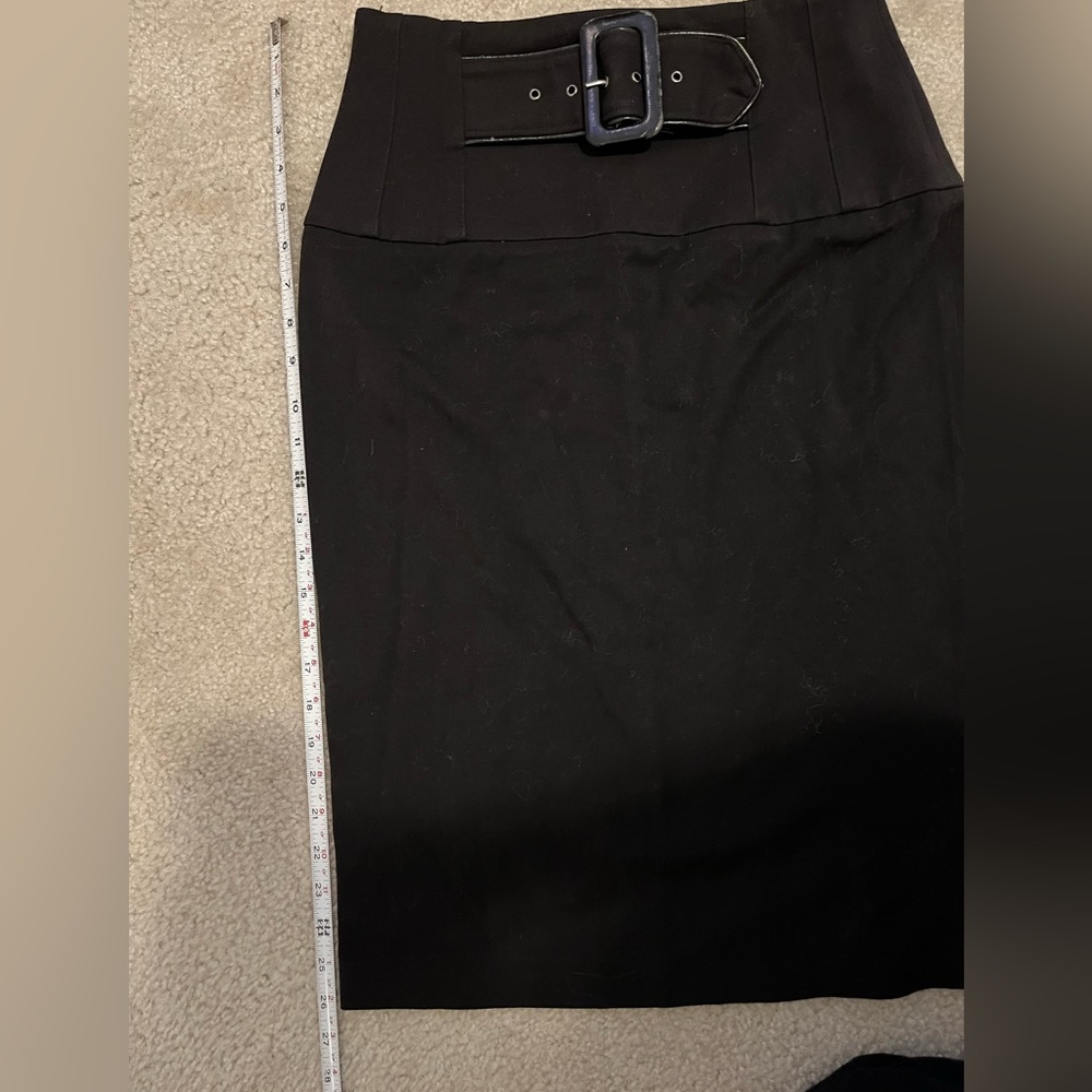 Black Talk of the Walk A-line skirt - Picture 6 of 6
